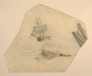 嵐の海のリガー 作： Winslow Homer